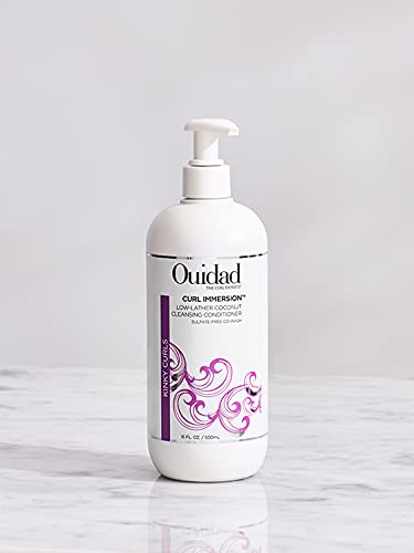 OUIDAD Curl Immersion No-Lather Coconut Cream Cleansing Conditioner, 16 Fl Oz Beauty & Personal Care Ouidad