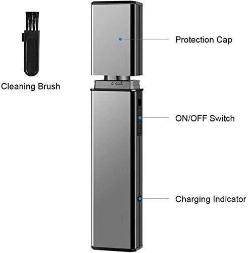 LEONYS Ear and Nose Hair Trimmer for Men & Women, 4 in 1 Electric Eyebrow Trimmer Painless Nose Clippers Facial Hair Remover Waterproof with Dual Edge Beauty and Personal Care LEONYS