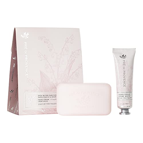 Pre de Provence Gift Set Collection 150 Gram Soap Bar & 1 fl oz Hand Cream, Lily of the Valley,5319 Beauty & Personal Care Pre de Provence