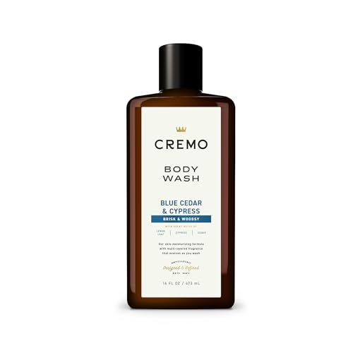 Cremo Body Wash for Men, Rich-Lathering Cypress and Cedar, 16 Fl Oz Beauty & Personal Care Cremo