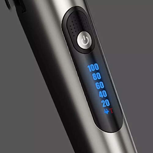 ZUIAI Men Hair Clipper Electric Trimmer LED Screen Washable Rechargeable Cordless Hair Trimmer Strong Power Steel Cutter Beauty and Personal Care ZUIAI