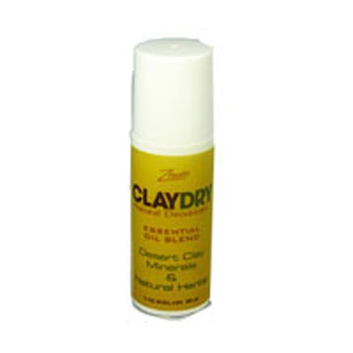 Zion Health Clay Dry Natural Deodorant - 3 oz Beauty and Personal Care Adama Minerals