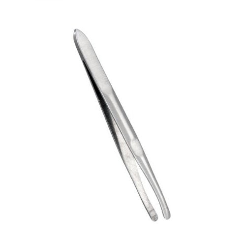 Yimart Silver Stainless Steel Round Tip Eyebrow Hair Tweezer Makeup Cosmetic Tool Beauty & Personal Care Yimart