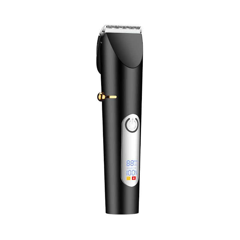 Men's Hair Clippers & Beard Trimmer Grooming Kit?All-in-one Professional Cutting Kit Cordless Rechargeable Clipper for Men with LED Display 2 Gears Beauty and Personal Care GLESVOWIO