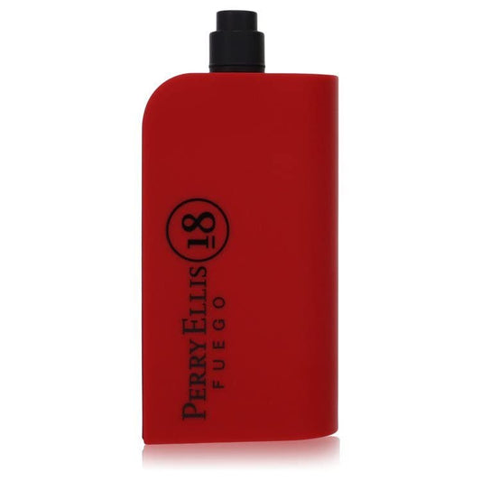 Perry Ellis 18 Fuego by Perry Ellis Eau De Toilette Spray (Tester) 3.4 oz for Men Beauty & Personal Care Perry Ellis