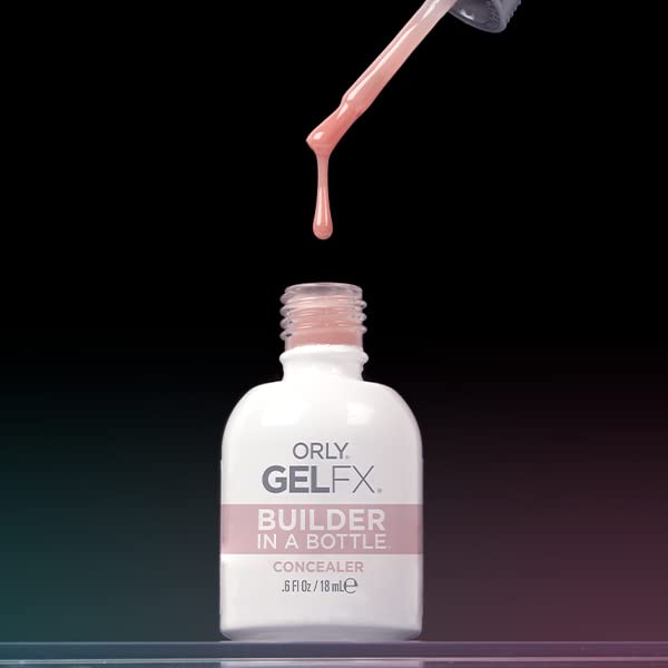 Orly GelFX Builder in a Bottle with built in Guardian Brush - Concealer, Infused with Vitamins A +E and Pro Vitamin B5… Beauty & Personal Care Orly