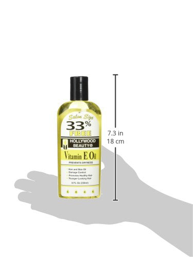 Hollywood Beauty Vitamin E Oil 8 Oz Beauty & Personal Care Hollywood Beauty
