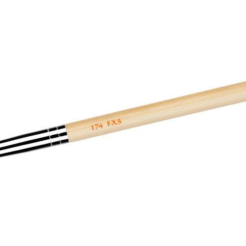 Bdellium Tools Professional Makeup Brush - Special FX Series 174 FX5 - With Soft Synthetic Fibers, For Fine Texture in Small Areas (Bamboo, 1pc)
