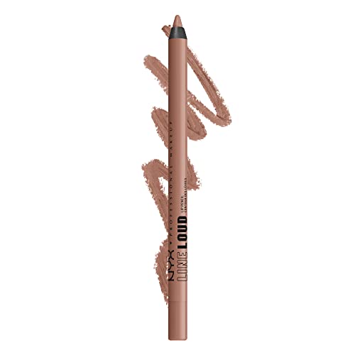 NYX PROFESSIONAL MAKEUP Line Loud Lip Liner, Longwear and Pigmented Lip Pencil with Jojoba Oil & Vitamin E - Global Citizen (Medium Neutral Nude) Beauty & Personal Care NYX PROFESSIONAL MAKEUP