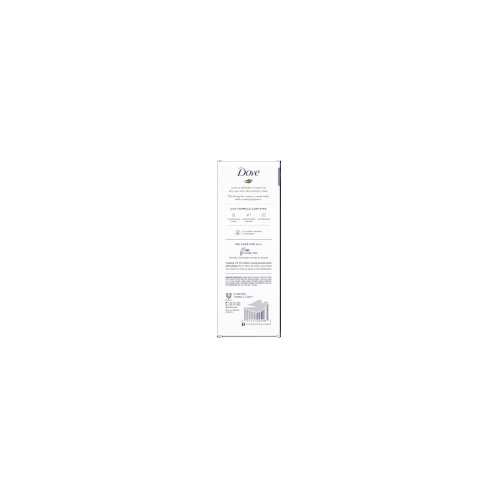 Dove Beauty Bar Soap Relaxing Lavender Oil & Chamomile 8 Bars for moisturized Skin, Calms dry Skin 3.75 oz Beauty & Personal Care Dove