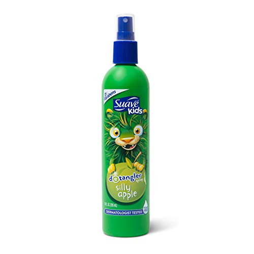 Suave Kids Detangler Spray For Tear-Free Styling Silly Apple Dermatologist-Tested Hair Detangler Formula 10 oz Beauty & Personal Care Suave
