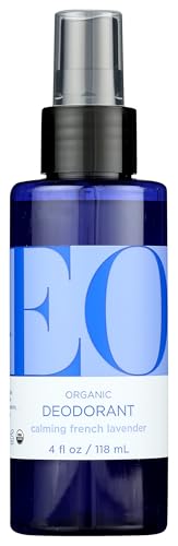 EO, Organic Lavender Deodorant Spray, 4 Fl Oz Beauty and Personal Care EO