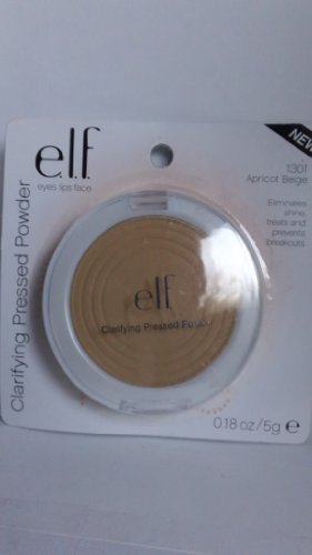 E.L.F. Clarifying Pressed Powder, Apricot Beige, 2-Ounce (Pack of 6) Beauty & Personal Care e.l.f.