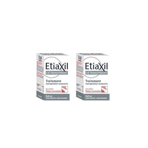 ETIAXIL UNPERSPIRANT ROLL-ON TREATMENT FOR ARMPITS NORMAL SKINS 15ML PACK OF 2PCS Beauty and Personal Care Etiaxil