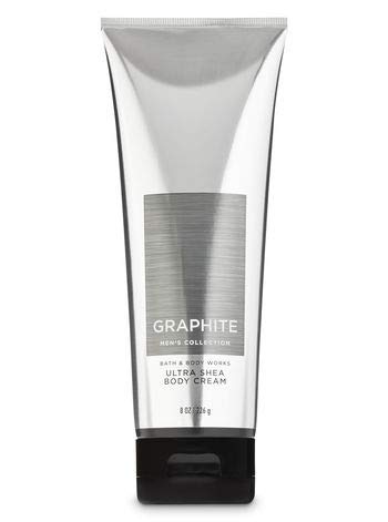 Bath and Body Works Graphite (2019 Edition) 2-in-1 Hair + Body Wash, Ultra Shea Body Cream and Graphite Deodorizing Body Spray Beauty & Personal Care Bath & Body Works