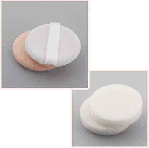 DNHCLL White Empty Luxurious Portable Air Cushion Puff Box BB Cream Container Dressing Case Powder Box with Air Cushion Sponge Powder Puff Beauty & Personal Care DNHCLL