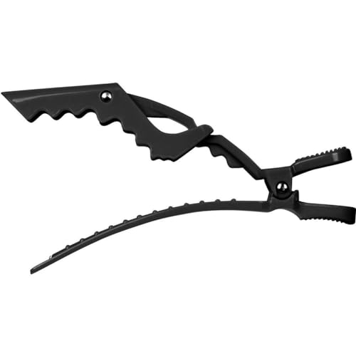 Cala Black croc hair clips 4 count, 4 Count Beauty & Personal Care Cala