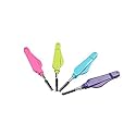 4Pcs Eyelash Comb Folding 2 In 1 Eyelash Brush Eyebrow Comb Makeup Tools (Random Color) Beauty & Personal Care FRCOLOR