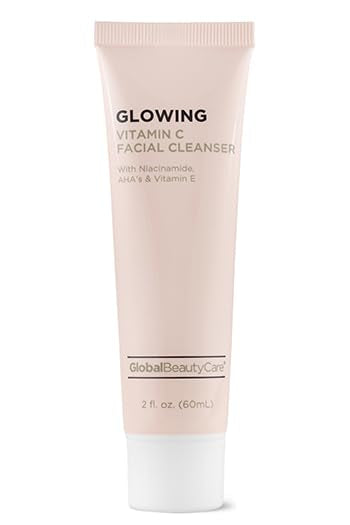 Global Beauty Care Vitamin C Skincare Set - Facial Cleanser (2.5oz), Facial Serum (1oz), Eye Cream (0.5oz), Skin Cream (1.7oz) - with Niacinamide Beauty & Personal Care Global Beauty Care