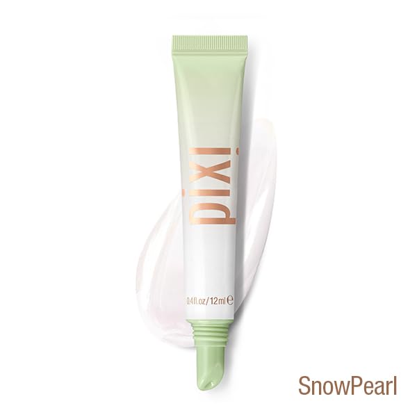 Pixi Beauty LipTone pH Reactive Lip Gloss in SnowPearl | Color Changing Tinted Lip Balm with Rosehip Oil & Shea Butter | Non-Sticky Mirror-Shine Beauty & Personal Care Pixi