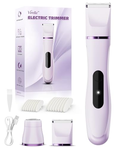 Hair Removal Epilators Bikini Trimmer for Women, Painless Waterproof Electric Foil Shaver Razors for Facial Leg Body Armpit, Ceramic Blade with Type-C Beauty and Personal Care Virelle Default Title