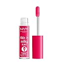 NYX PROFESSIONAL MAKEUP This Is Milky Gloss, Lip Gloss with 12 Hour Hydration, Vegan - Mixed Berry Shake (Raspberry) Beauty & Personal Care NYX PROFESSIONAL MAKEUP
