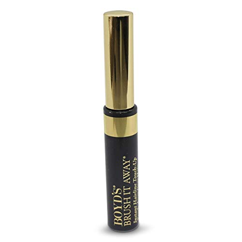 Boyd’s Brush It Away | Grey Hair Root Touch Up for Women & Men | Temporary Hair Color Mascara | Quick-Dry Water-Resistant Concealing Formula | Black Beauty & Personal Care BOYD'S MADISON AVENUE