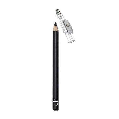 e.l.f. Satin Eyeliner Pencil, Smooth Glide Eyeliner For A Satin Finish, Includes A Built-In Sharpener, Vegan & Cruelty-Free, Black Beauty & Personal Care e.l.f.
