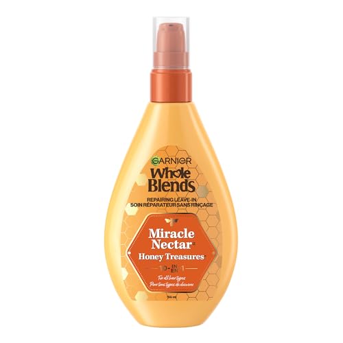 Garnier Hair Care Whole Blends Leave-in Miracle Nectar Honey Treasures Leave-In Treatment, 5 Ounces