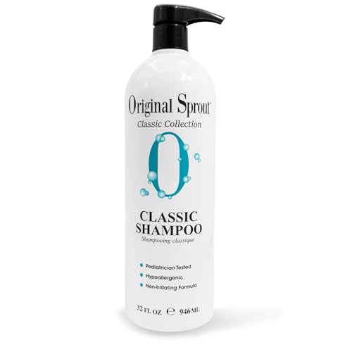 Original Sprout Classic Shampoo for All Hair Types, Sulfate Free and Vegan Shampoo, 32 oz. Bottle Beauty & Personal Care Original Sprout