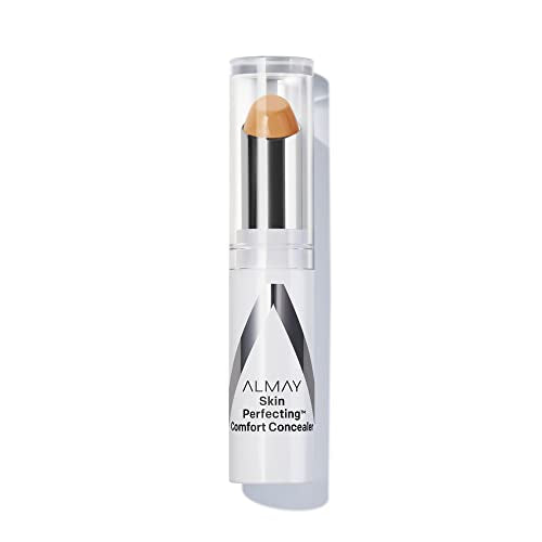 Almay Skin Perfecting Comfort Concealer, Face Makeup, Full Coverage, Natural Looking Finish, Cruelty-Free, Hypoallergenic, Dermatologist Tested, 220 Beauty & Personal Care Almay