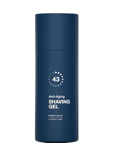 Particle Anti Aging Shaving Gel for Men, Helps Reduce the Appearance of Wrinkles, Firm and Tighten Your Skin with Every Shave in Just 43 Seconds (4.05 Beauty and Personal Care Particle