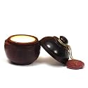 Lasa Aromatics Natural Solid Perfume Body Musk In Wooden Jar - 6 gm (Jasmine) Beauty & Personal Care LASA AROMATICS