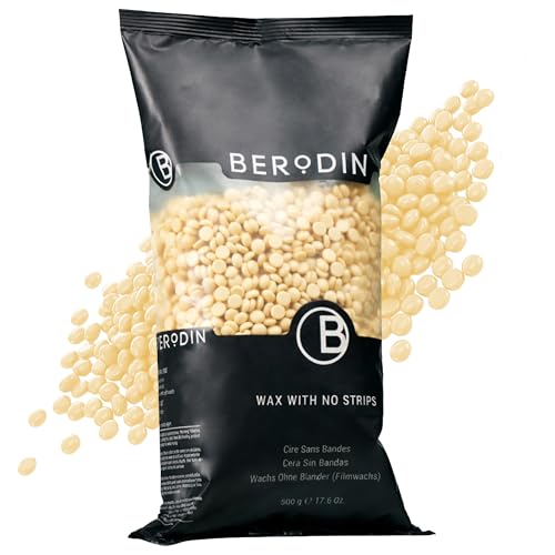 Berodin Jet Set Hard Wax Beads, Fast-Set Stripless Formula for Hot & Humid Climates, Face, Bikini & Brazilian, Professional Hair Removal Wax Beauty and Personal Care Berodin