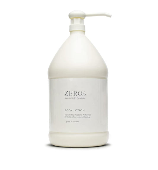 Zero% Unisex Body Lotion - 1 Gallon - Light and fresh, Nourishing, Zero Parabens, Sulfates, and Phthalates Beauty & Personal Care Gilchrist & Soames