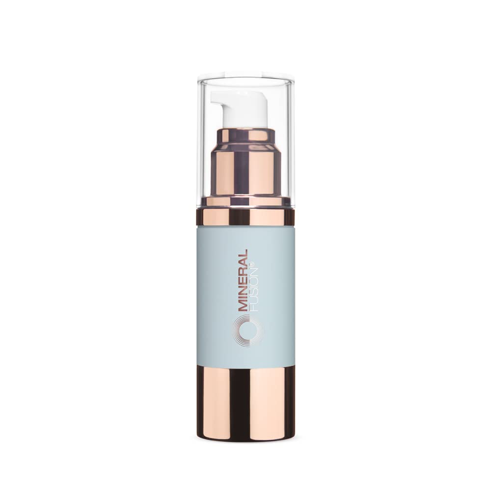 Mineral Fusion Dewy Hydrating Pore-Refining Face Primer 0.84 fl oz, Lightweight, Hydrating Primer Plumps Skin with Blue Light Protection