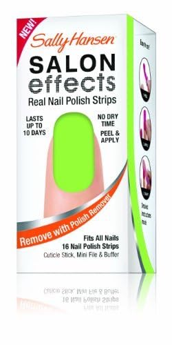 Sally Hansen Salon Effects Real Nail Polish Strips, Get The Point, 16 Count Beauty & Personal Care Sally Hansen