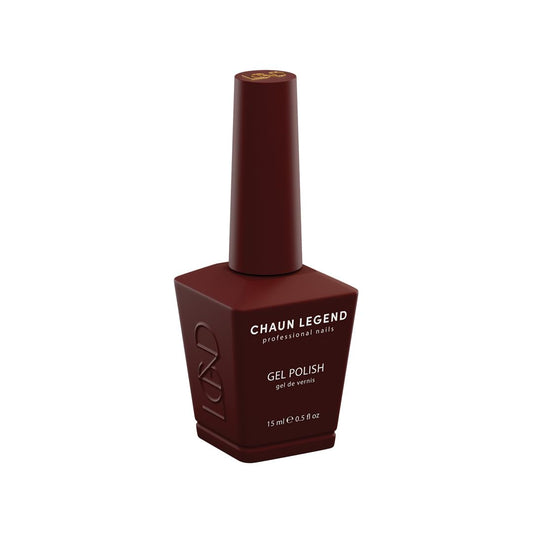 Chaun Legend Gel Nail Polish | Get It Done LG5218 (mahogany brown) | Soak Off UV LED Cure Gel Polish High Gloss 15ml