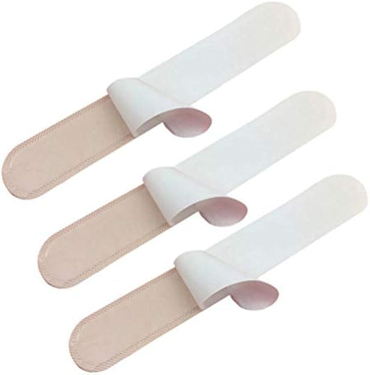 100pcs Collar Protectors Hat Tape Self-Adhesive Neck Liner Pads Against Collar Sweat Stains (White) Beauty and Personal Care RCFINE