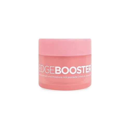 Style Factor Edge Booster Extra Strength and Moisture Rich Pomade 0.85oz Mini Travel Size (0.85oz, Pack of 1, Pink Sapphire) Beauty & Personal Care Style Factor