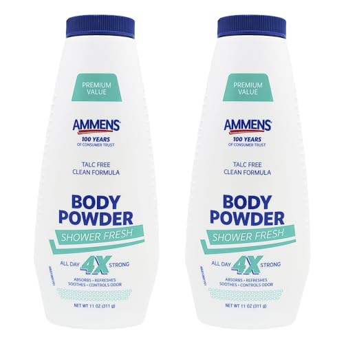 Ammens Powder Shower Fresh 11 oz (Pack of 2) Beauty & Personal Care AMMENS