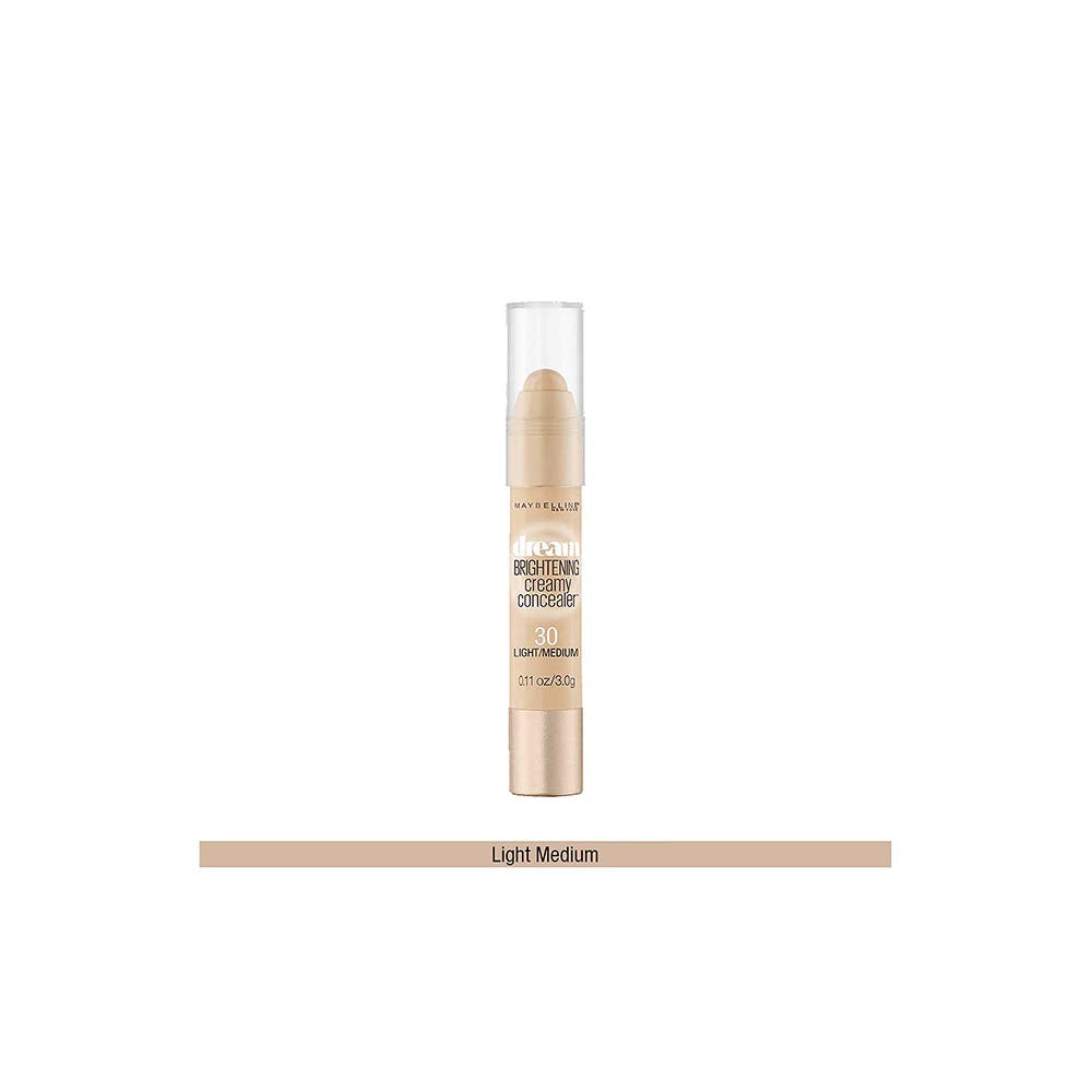 Maybelline Dream Brightening Creamy Concealer, Light/Medium, 0.11 oz. Beauty & Personal Care MAYBELLINE