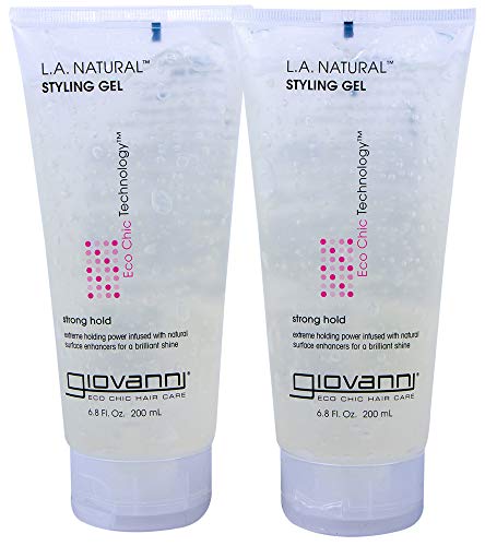 Eco Chic L.A. Natural Styling Gel (6.8 Oz, 2-Pack) Beauty & Personal Care GIOVANNI