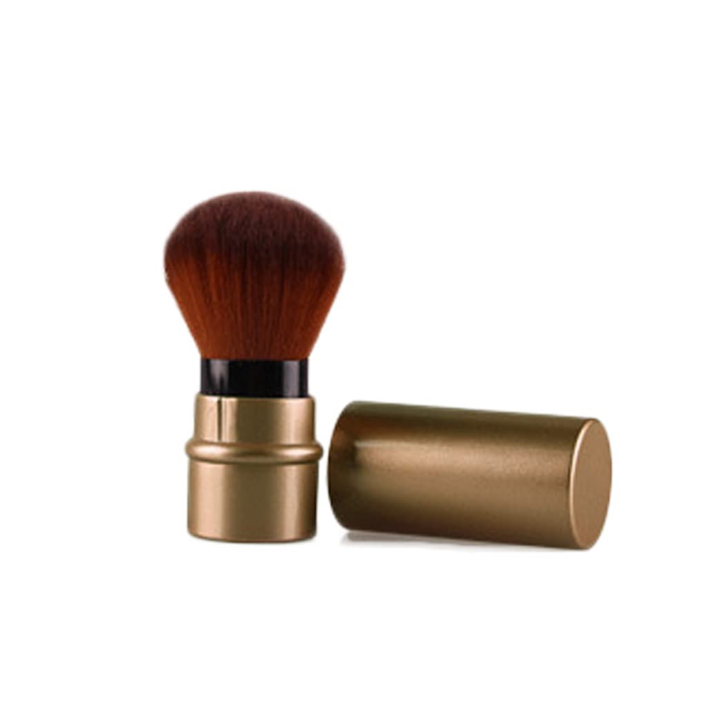 YDC Kabuki Foundation Brush Retractable Professional Travel Brushes Blush Small & Soft Makeup Tool for Mineral Powder, Contouring, Cream Beauty & Personal Care YDC