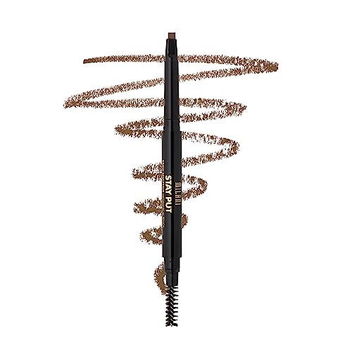 Milani Stay Put Brow Sculpting Mechanical Pencil - Medium Brown (0.01 Ounce) Cruelty-Free Long-Lasting Eyebrow Pencil that Defines and Shapes Brows Beauty & Personal Care Milani