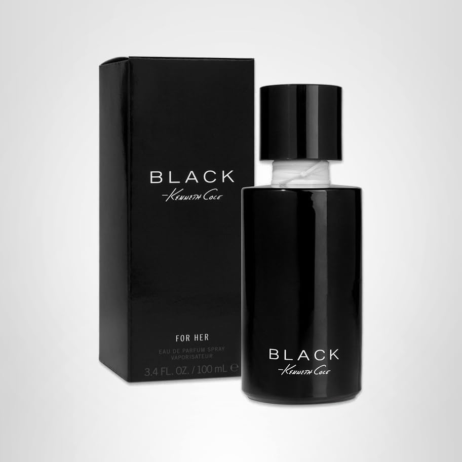 Kenneth Cole Black for Her Eau de Parfum Spray Perfume for Women, Warm, Fresh, Feminine and Botanical Scent, Notes of Lush Florals, Citrus Beauty & Personal Care Kenneth Cole