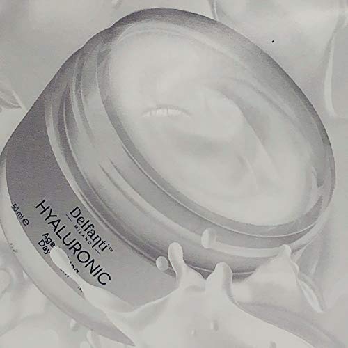 Delfanti Milano • HYALURONIC AGE DEFYING NIGHT CREAM • Face and Neck Moisturizer • Made in Italy Beauty & Personal Care Delfanti-Milano