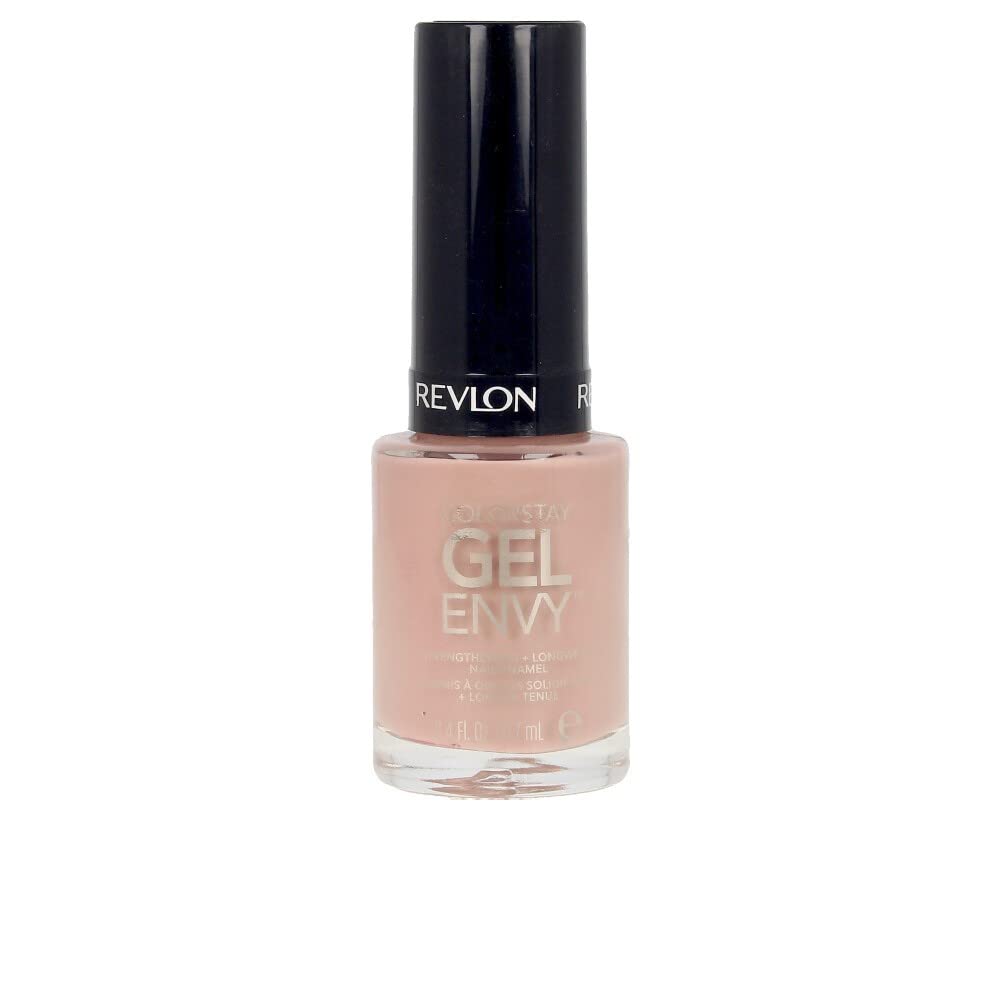 Revlon ColorStay Gel Envy Longwear Nail Polish, with Built-in Base Coat & Glossy Shine Finish, in Nude/Brown, 535 Perfect Pair, 0.4 oz Beauty & Personal Care REVLON