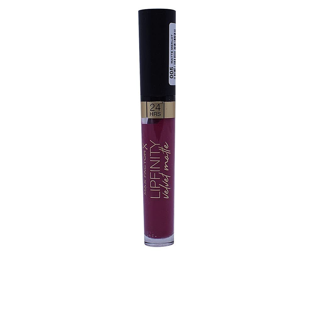 Max Factor Lipfinity Velvet Matte 005 Matte Merlot Beauty & Personal Care Max Factor