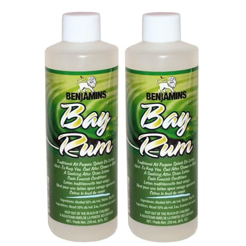 Benjamins Bay Rum 8oz (Pack of 2) Beauty & Personal Care Benjamins